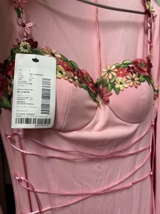 Pink Floral Dress