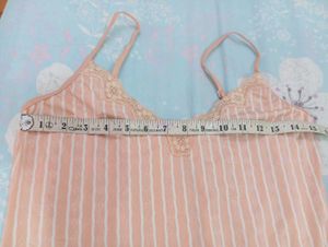 Cute Pink Striped Cami Top