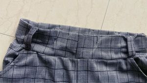 Grey Plaid Pants Houndstooth