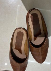 Classic Brown Mules