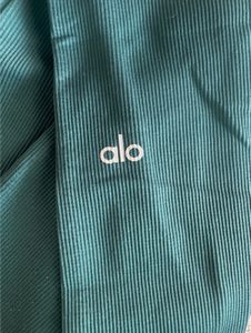 Alo Ribbed High-Waist Leggings