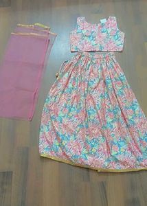 Beautiful Floral Print Lehenga Choli