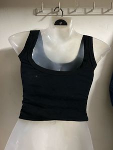 Black Basic Tank Top