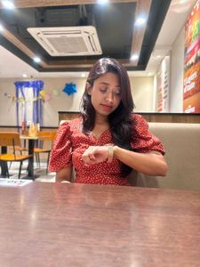 Chic Red Polka Dot Dress
