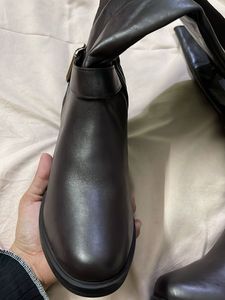 Brown Leather Boots
