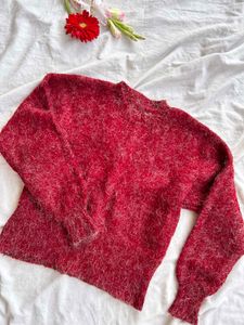Red Partywear Sweater for Christmas