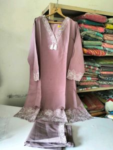 Designer Lavendar Coord Set