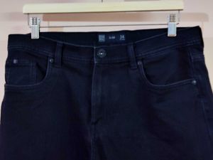 Mens black jeans pant ( like new)