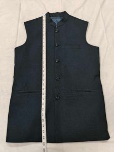 Men's Nehru Jacket Dark Navy Blue