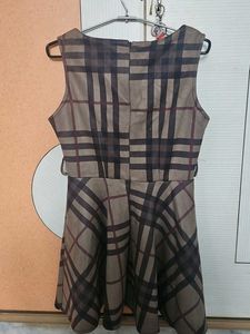Plaid Fit &amp; Flare Dress