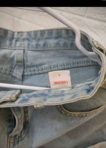 Light Wash Denim Shorts