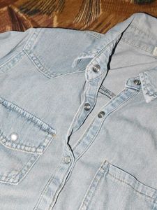 Classic Blue Denim Shirt