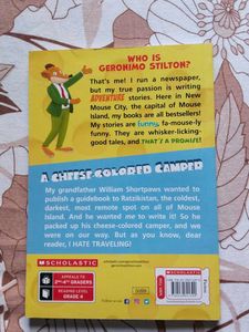 Geronimo Stilton: A Cheese Colored Camper