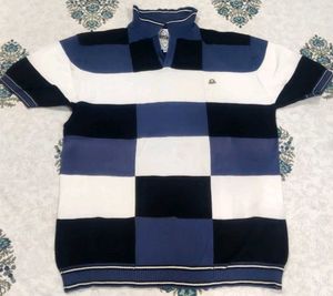 Classic Striped Polo Shirt