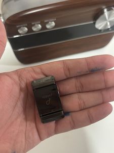 pebble smart watch with the extra belt it has