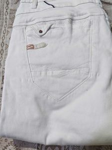 Shock Express Jeans - Cream/white Color