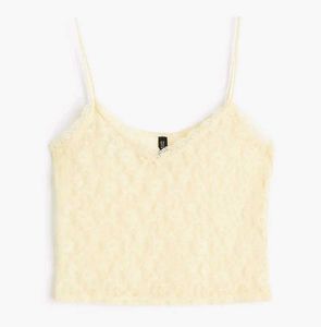 H&M Lace Strappy Top 🤍