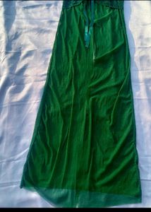 Emerald Green Lace Nightgown