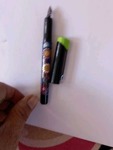 Floral Patterned Rollerball Pen