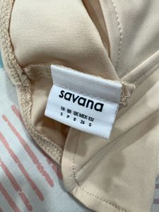 savana Chic Cream Corset Top