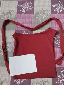 NEW Solid Asymmetric One Shoulder Tube Crop top