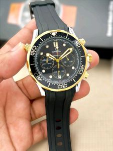 Omega✅Men’s watch All crono wrkng Silicon belt