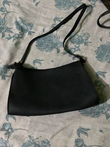 Stylish Black Hobo Shoulder Bag