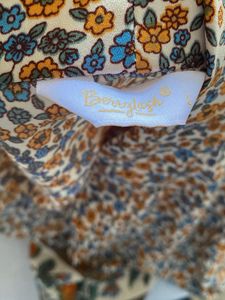 Floral Print Kimono Coord Set