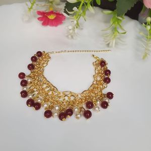 mehroom Gold-tone bracelet  with Cherry Charms