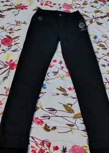 Men's Black Relaxed Jeans