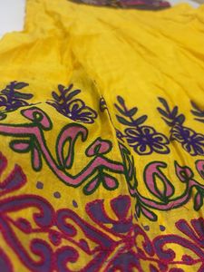 Yellow Anarkali Kurta Set