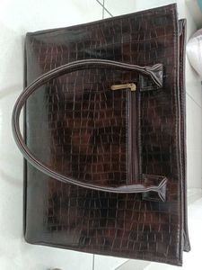 brown women Handbag