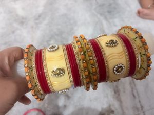 Beautiful Traditional Indian Bangles Set