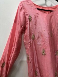 Pink Stone-work Salwar Suit
