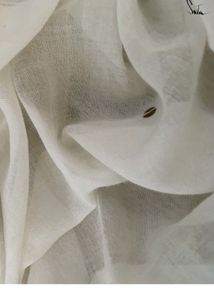 Suta Original Sequin White Saree