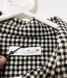 Zara Gingham Shirt Dress