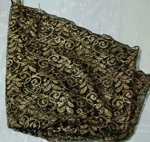 Stunning Black &amp; Gold Ethnic Gown
