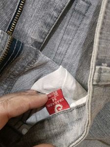 Gray Denim Jeans