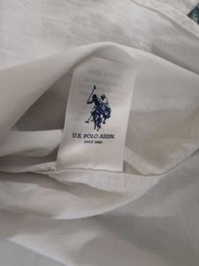 US Polo Assn White Shirt for men