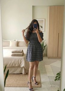 Boho Printed Mini Dress