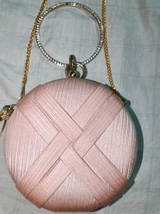 Elegant Round Clutch Bag