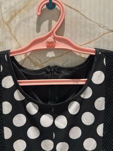Polka Dot Skater Dress
