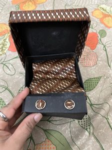 Men's Geometric Patterned Tie