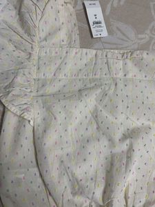 Gap Kids Girls Flutter Sleeve Top