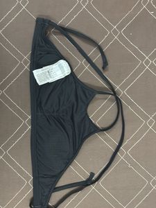 Black Bikini Top - New with Tag