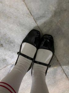 Classic Black Mary Jane Flats