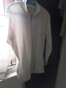 White Turtleneck Top