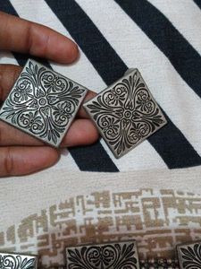 necklace set silver colour