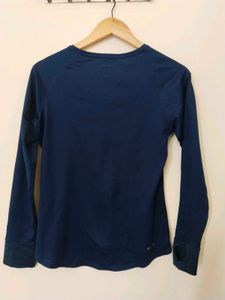 2Go Navy Blue Gym Tee For Women Size M