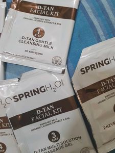 50% Off 🚨SpringH2O D-Tan Facial Kit